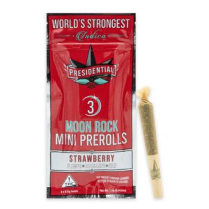 STRAWBERRY MOON ROCK INFUSED MINI PRE-ROLL 3PK